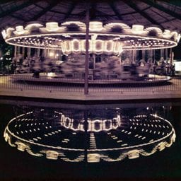 Carousel at Lake Winnie Family Fun Amusement Park