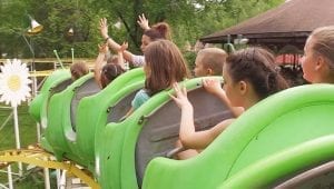 Kids Wacky Worm Roller Coaster at Lake Winnie