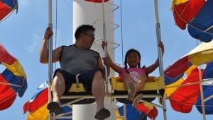 Parachute Ride for Kids at Lake Winnie