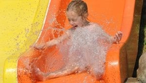 Kid's Water Park Slide in Chattanooga