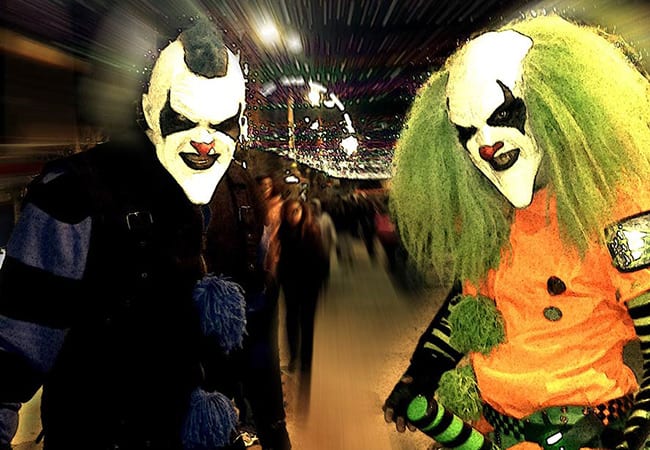 Scary Clowns at Lake Winnie Halloween Attraction