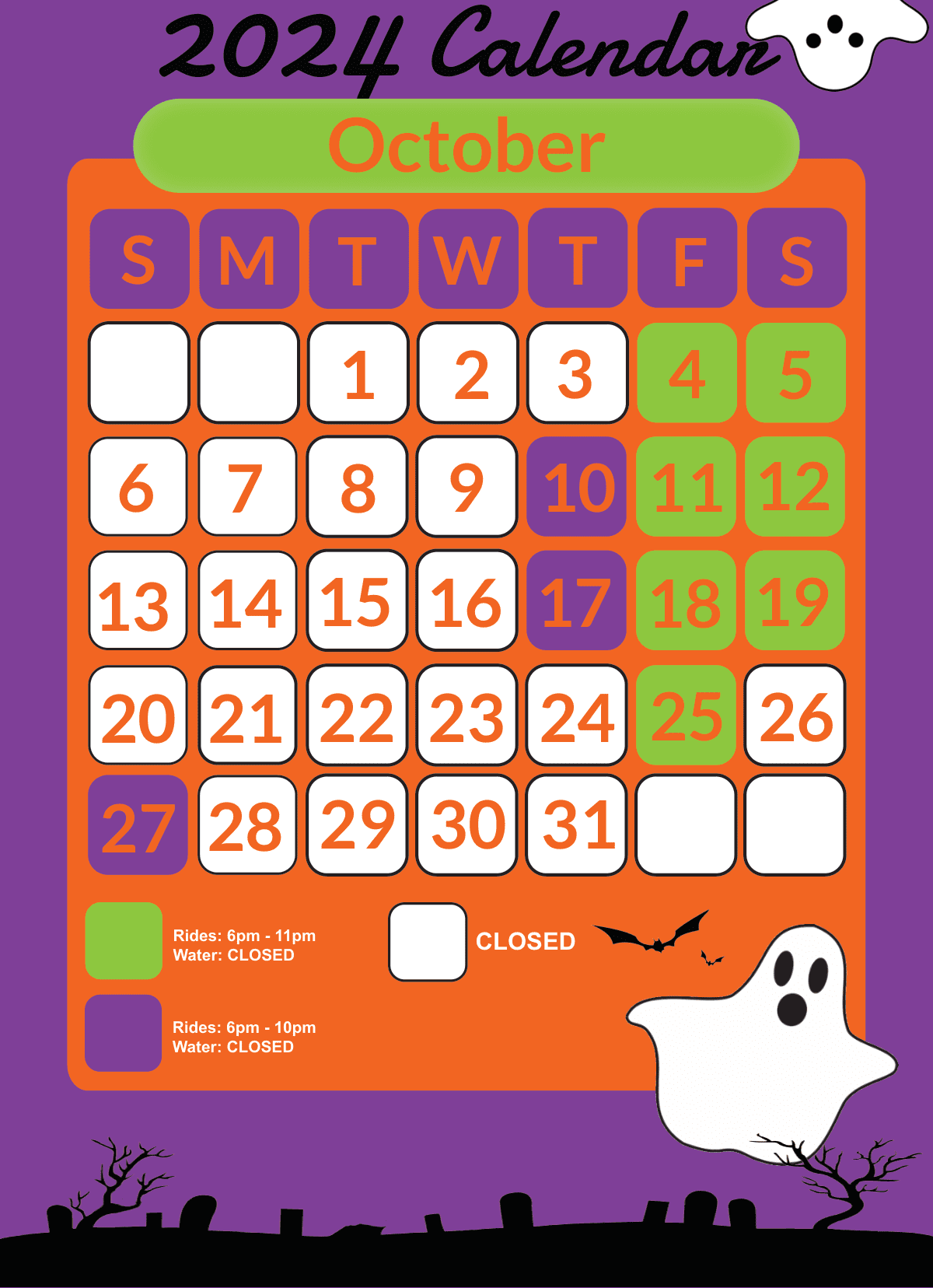 October 2024 Calendar